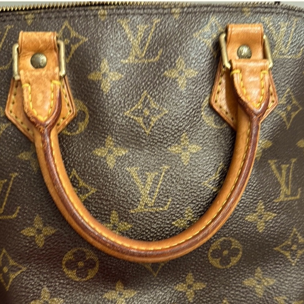🌷🌷SALE TODAY ONLY Authentic Louis Vuitton Brown Monogram Alma Satchel. Bag only - Picture 7 of 10